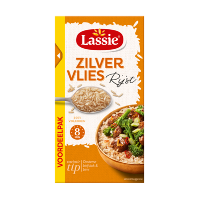 Lassie Zilvervliesrijst Voordeelpak
